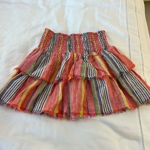 Sundays striped mini skirt size 2. Perfect condition. Such fun colors!